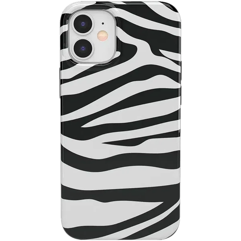 Into the Wild | Zebra Print Case iPhone Case get.casely Classic iPhone 12 Mini 