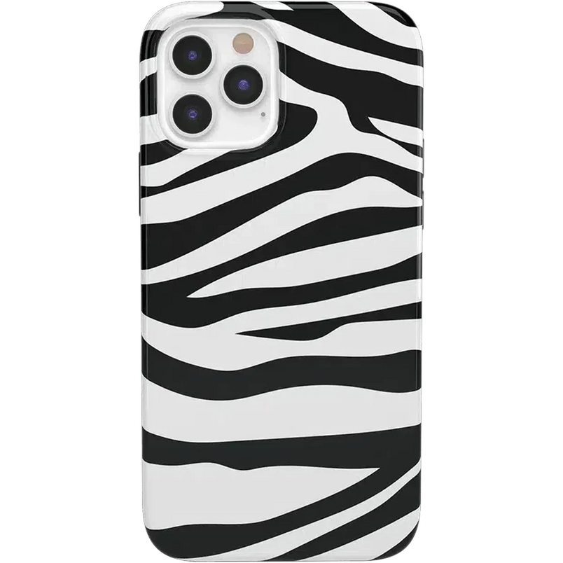 Into the Wild | Zebra Print Case iPhone Case get.casely Classic iPhone 12 Pro Max 