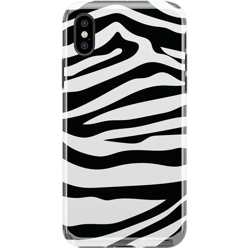 Into the Wild | Zebra Print Case iPhone Case get.casely Classic iPhone XS Max 