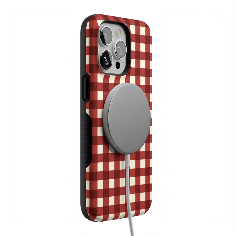 Checked Twice | Red Plaid Case