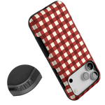Checked Twice | Red Plaid Case