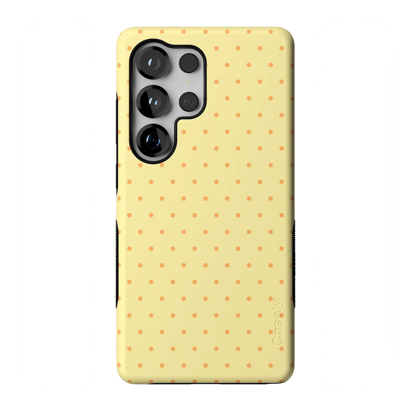 On the Dot | Yellow Polka Dot Case