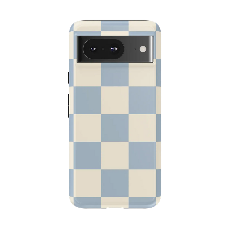 Fit Check | Light Blue Checkerboard Case - Google Pixel 8