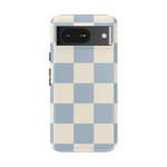 Fit Check | Light Blue Checkerboard Case - Google Pixel 8