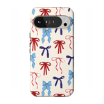 American Girlie | Red White & Blue Bows Case - Google Pixel 10 Pro XL