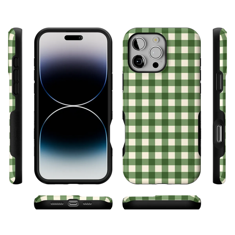 Checked Twice | Green Plaid Case