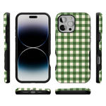 Checked Twice | Green Plaid Case