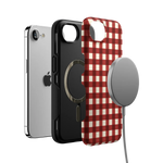 Checked Twice | Red Plaid Case