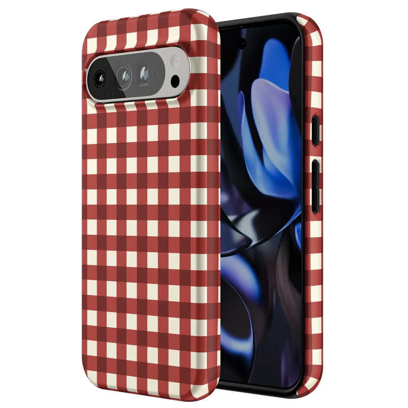 Checked Twice | Red Plaid Case
