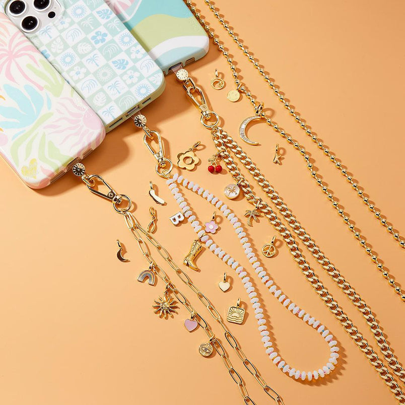 Iridescence Bead Wristlet Phone Chain | Pura Vida x Casely Phone Chain Pura Vida Bracelets 