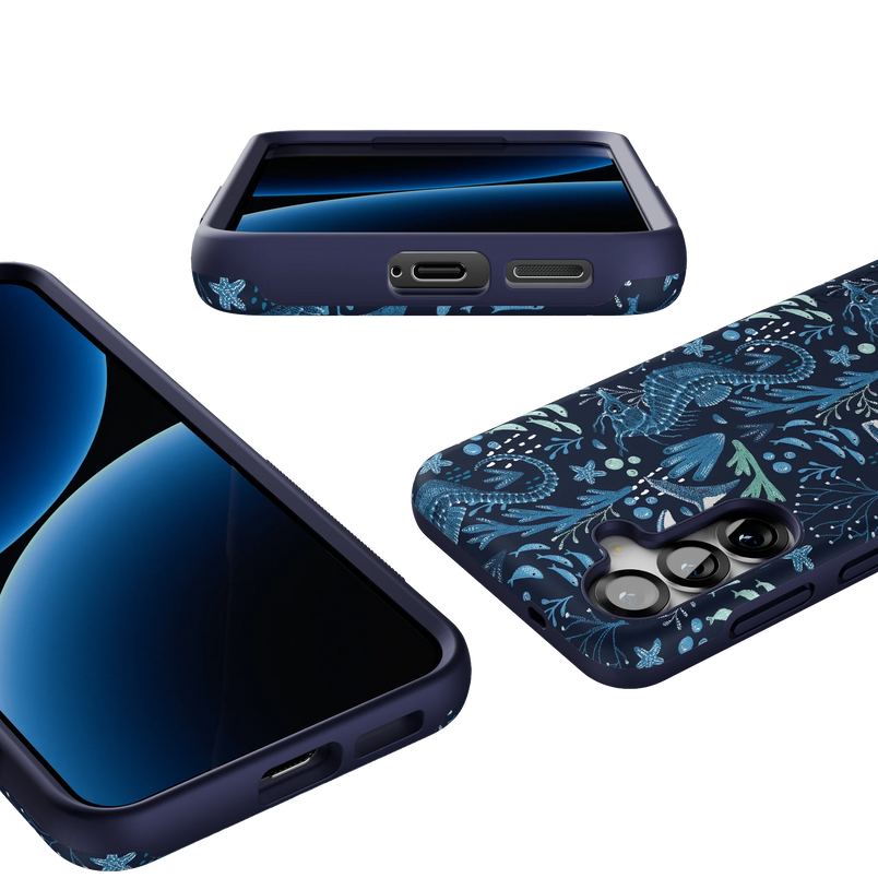Midnight Reef | Shark Print Case