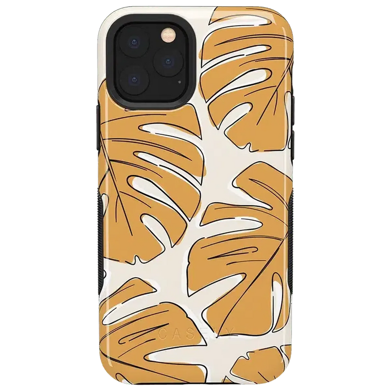 Island Time | Tropical Leaves Floral Case iPhone Case get.casely Bold iPhone 11 Pro Max 
