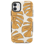 Island Time | Tropical Leaves Floral Case iPhone Case get.casely Bold iPhone 11 