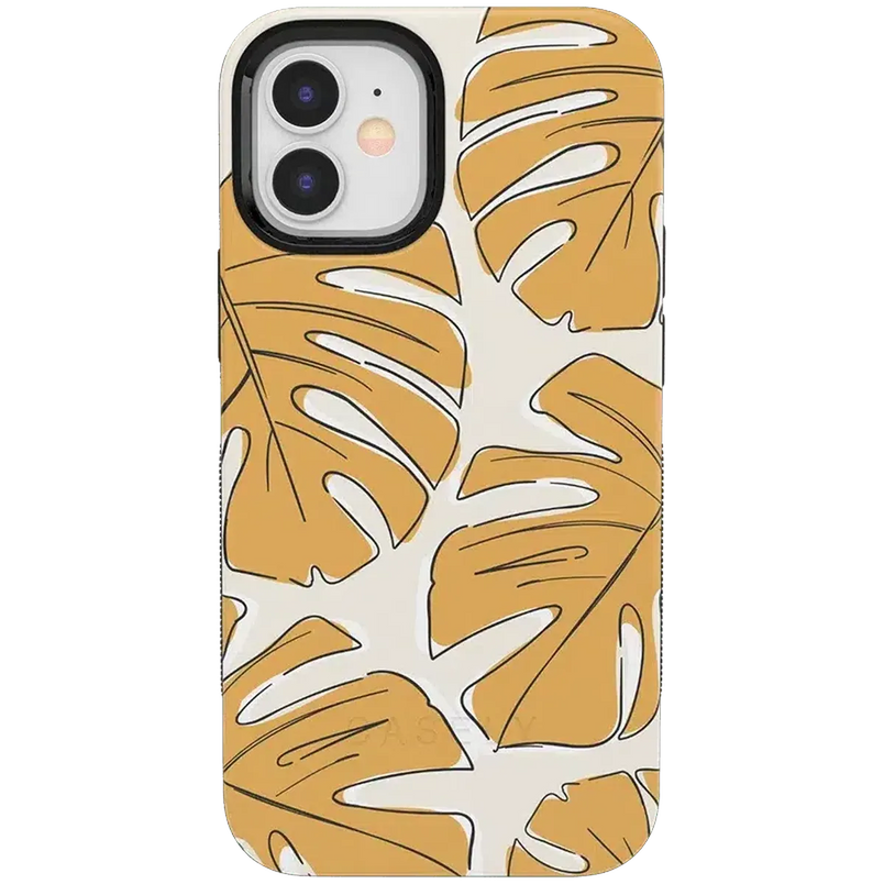 Island Time | Tropical Leaves Floral Case iPhone Case get.casely Bold + MagSafe® iPhone 12 