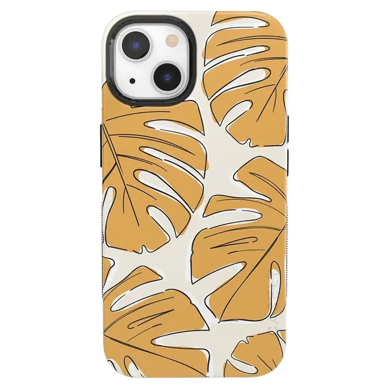 Island Time | Tropical Leaves Floral Case iPhone Case get.casely Bold + MagSafe® iPhone 13 