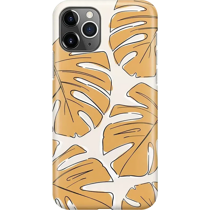 Island Time | Tropical Leaves Floral Case iPhone Case get.casely Classic iPhone 11 Pro Max 