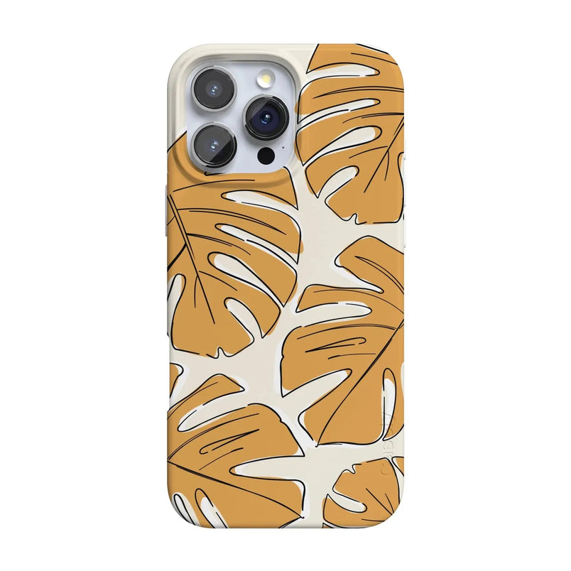 Island Time | Tropical Leaves Floral Case iPhone Case get.casely Classic + MagSafe® iPhone 16 Pro Max 