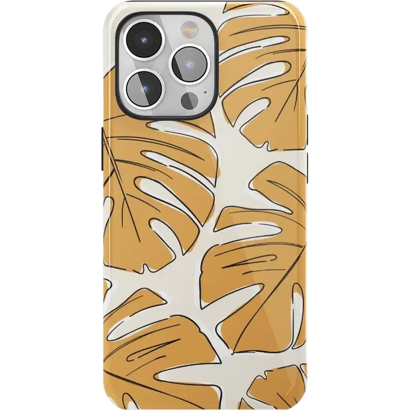 Island Time | Tropical Leaves Floral Case iPhone Case get.casely Essential + MagSafe® iPhone 15 Pro 