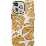 Island Time | Tropical Leaves Floral Case iPhone Case get.casely Essential + MagSafe® iPhone 15 Pro 