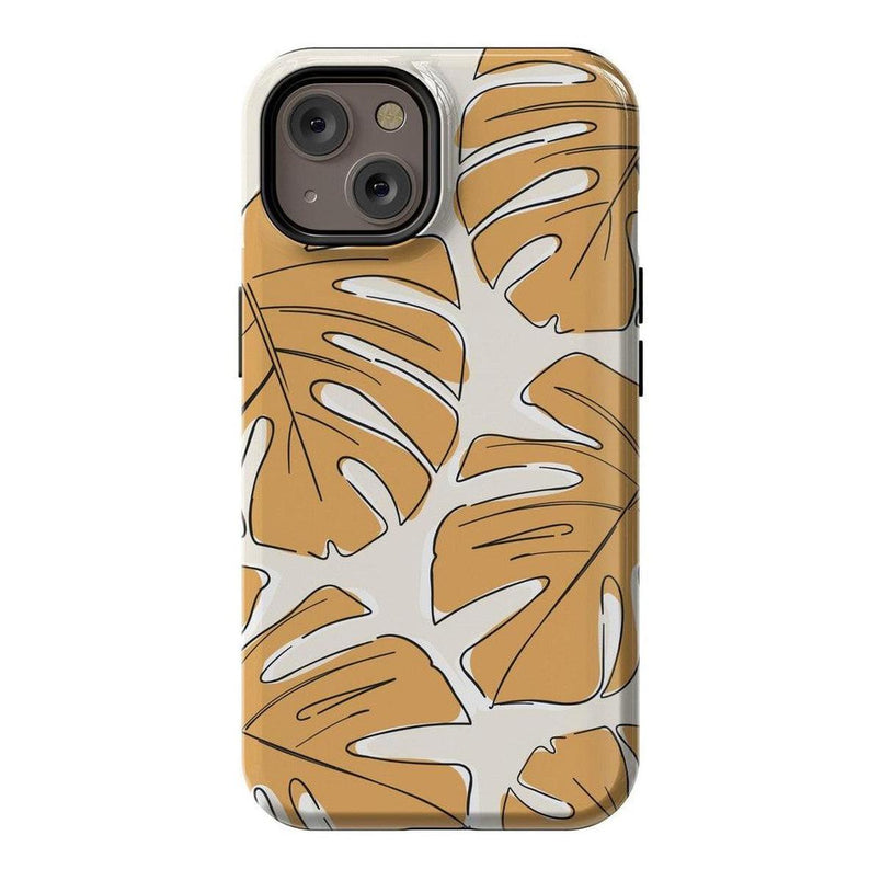 Island Time | Tropical Leaves Floral Case iPhone Case get.casely Essential + MagSafe® iPhone 15 