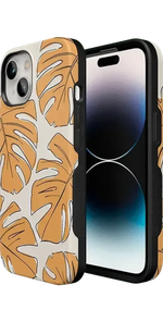 Island Time | Tropical Leaves Floral Case iPhone Case get.casely 
