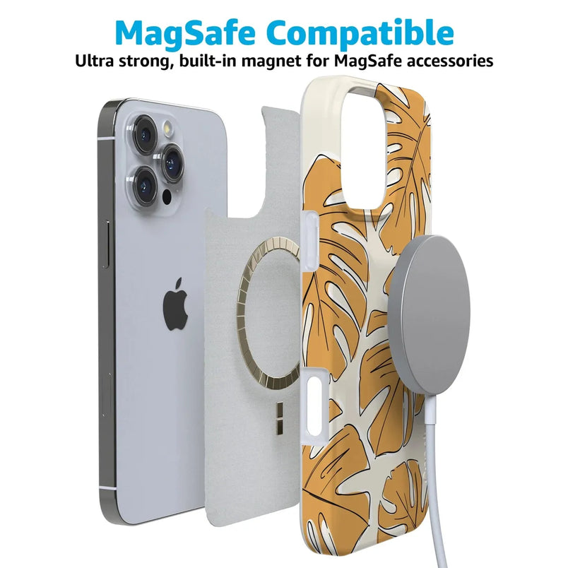 Island Time | Tropical Leaves Floral Case iPhone Case get.casely 