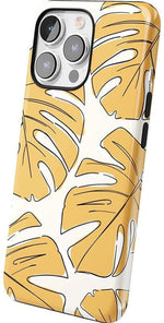 Island Time | Tropical Leaves Floral Case iPhone Case get.casely 