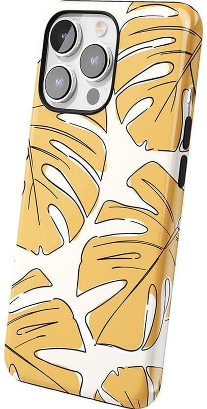 Island Time | Tropical Leaves Floral Case iPhone Case get.casely 