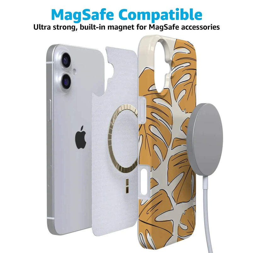 Island Time | Tropical Leaves Floral Case iPhone Case get.casely 