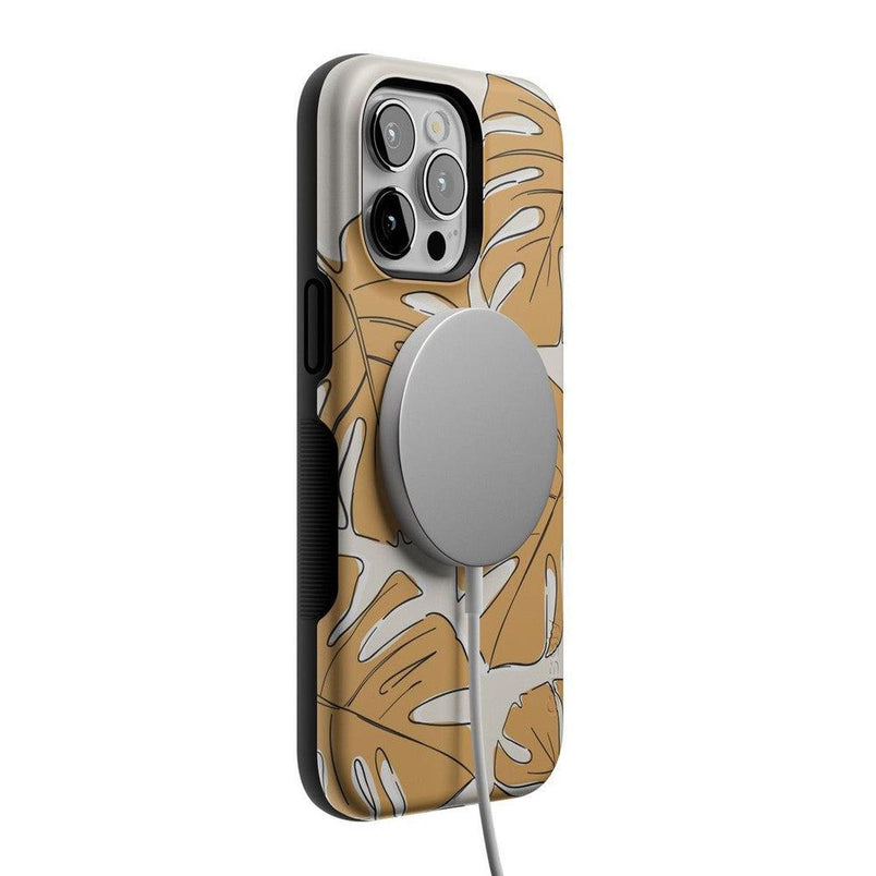 Island Time | Tropical Leaves Floral Case iPhone Case get.casely 