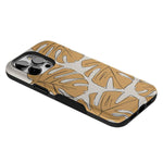 Island Time | Tropical Leaves Floral Case iPhone Case get.casely 