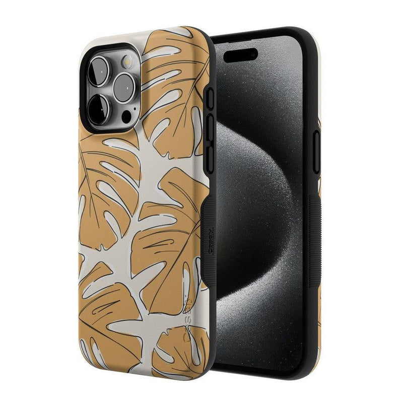 Island Time | Tropical Leaves Floral Case iPhone Case get.casely 