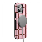Uptown Gridlock | Pink Checkerboard Case