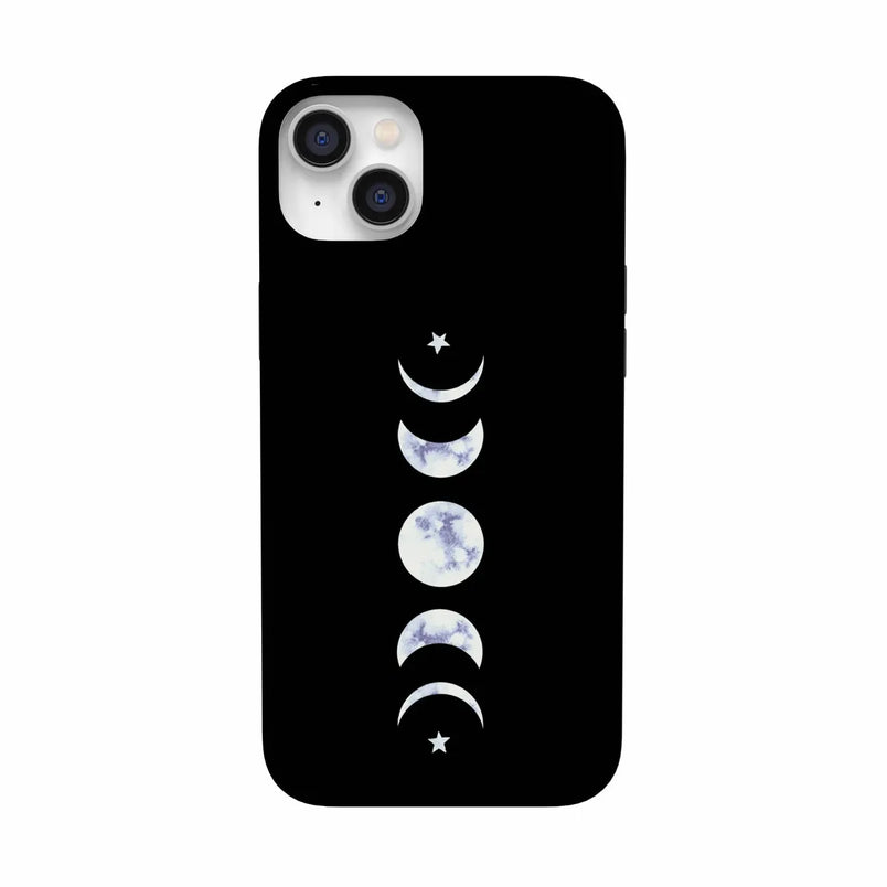 It's Just a Phase | Marble Moon Case iPhone Case get.casely Classic + MagSafe® iPhone 14 Plus 