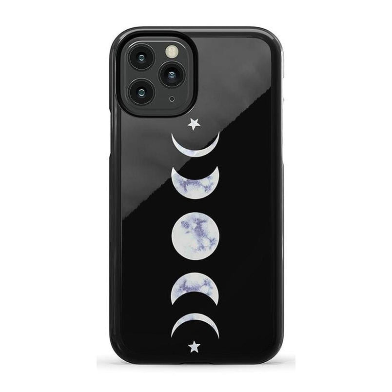 It's Just a Phase | Marble Moon Case iPhone Case get.casely Essential iPhone 11 Pro