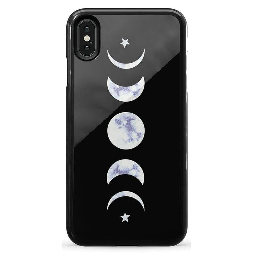 It's Just a Phase | Marble Moon Case iPhone Case get.casely Essential iPhone XS Max 
