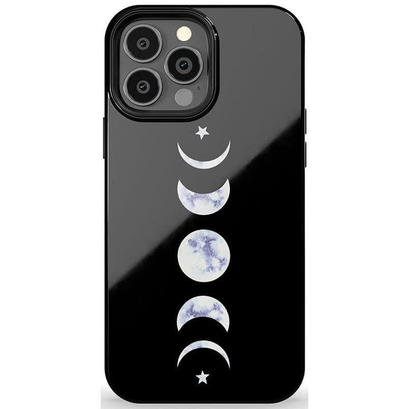 It's Just a Phase | Marble Moon Case iPhone Case get.casely Essential + MagSafe® iPhone 13 Pro Max