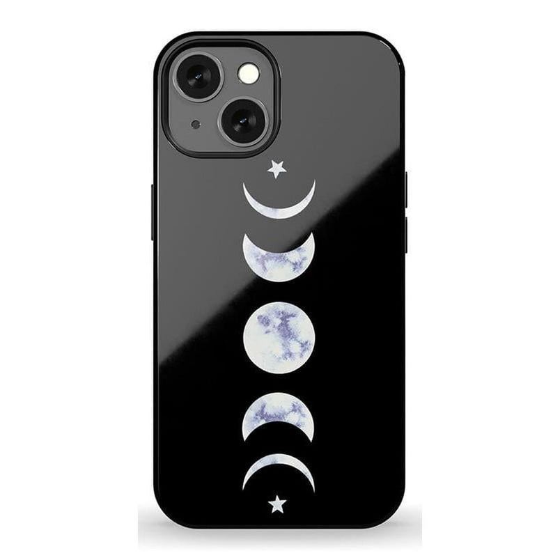 It's Just a Phase | Marble Moon Case iPhone Case get.casely Essential + MagSafe® iPhone 13