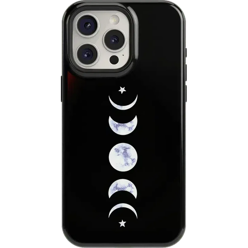 It's Just a Phase | Marble Moon Case iPhone Case get.casely Bold + MagSafe® iPhone 15 Pro Max