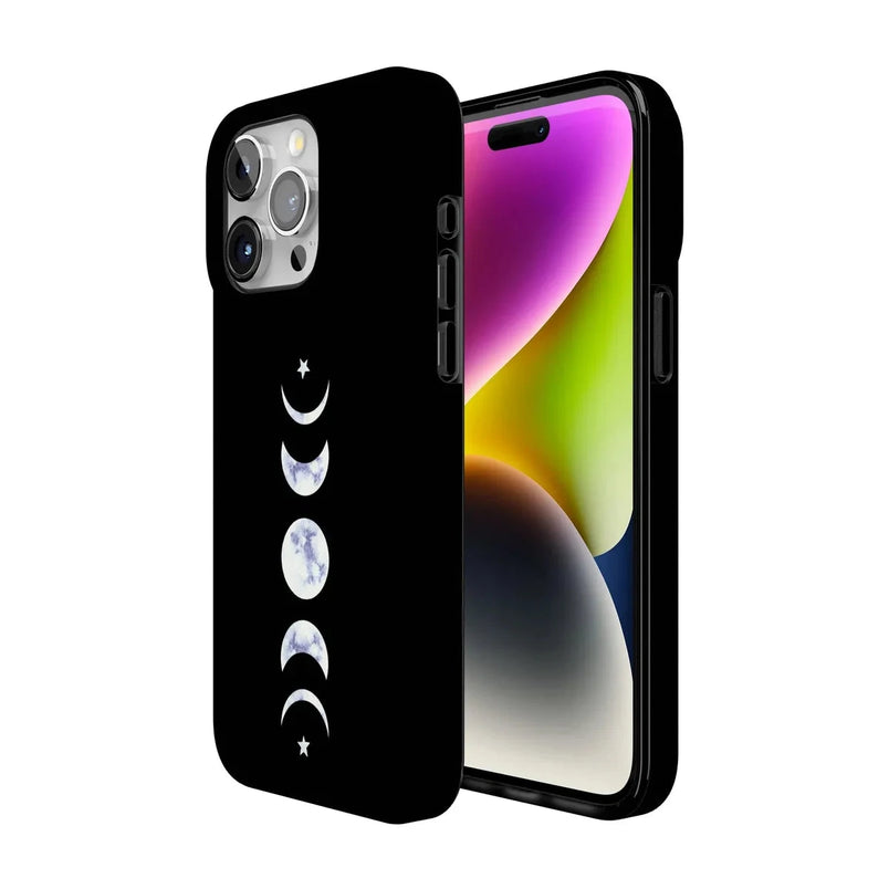 It's Just a Phase | Marble Moon Case iPhone Case get.casely 