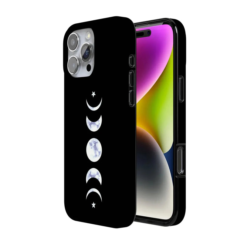 It's Just a Phase | Marble Moon Case iPhone Case get.casely 