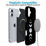 It's Just a Phase | Marble Moon Case iPhone Case get.casely 