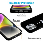 It's Just a Phase | Marble Moon Case iPhone Case get.casely 