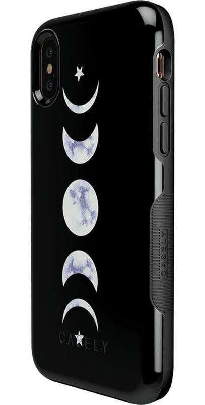 It's Just a Phase | Marble Moon Case iPhone Case get.casely