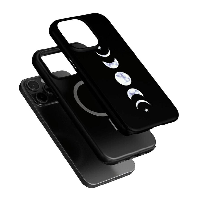 It's Just a Phase | Marble Moon Case iPhone Case get.casely 