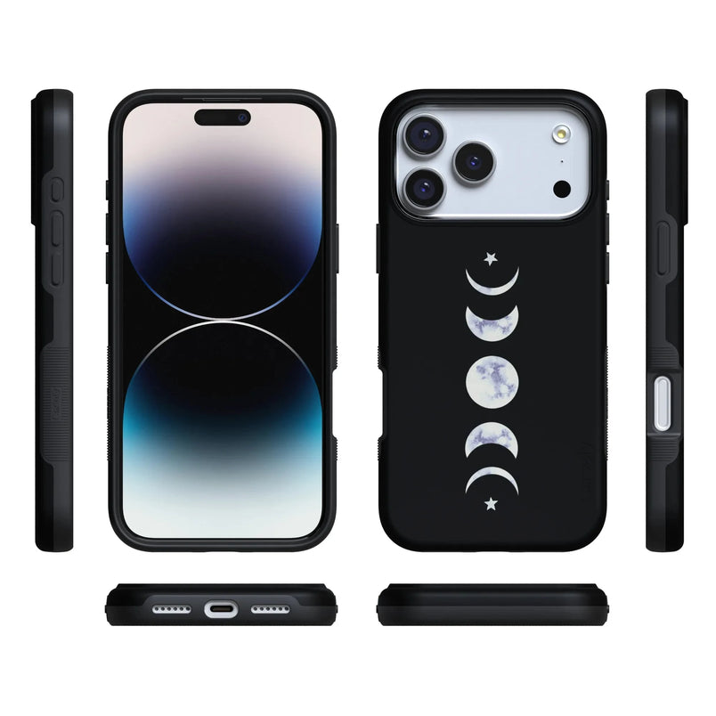 It's Just a Phase | Marble Moon Case iPhone Case get.casely 