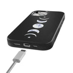 It's Just a Phase | Marble Moon Case iPhone Case get.casely 