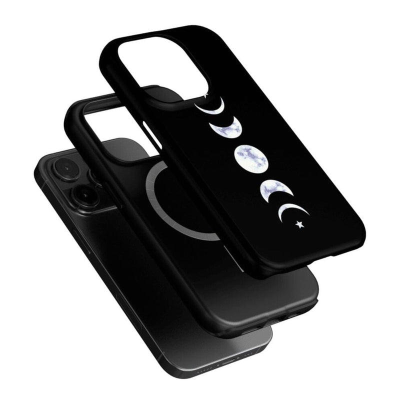 It's Just a Phase | Marble Moon Case iPhone Case get.casely 