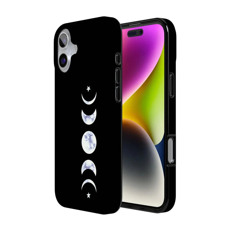 It's Just a Phase | Marble Moon Case iPhone Case get.casely 