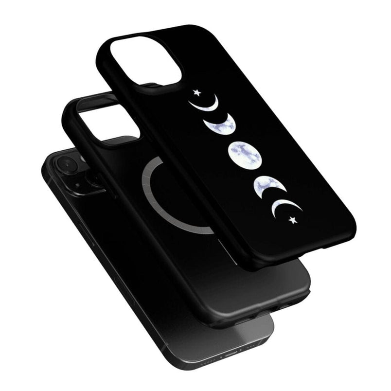 It's Just a Phase | Marble Moon Case iPhone Case get.casely 